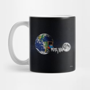 Drying clothes in the Space Mug